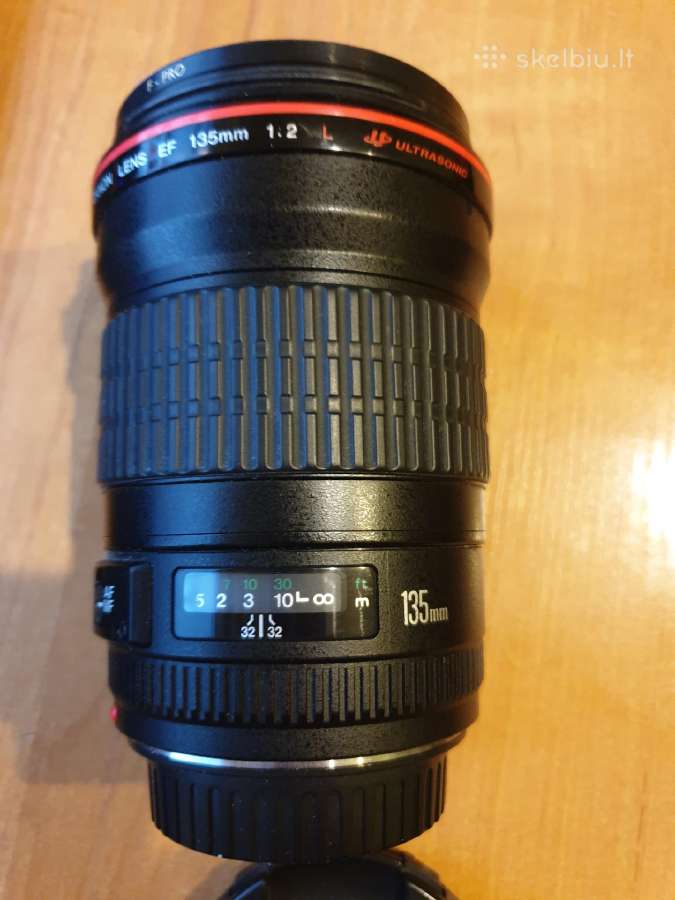 Canon Lens Ef135l 1.2 L ultrasonic - nuotraukos Nr. 4