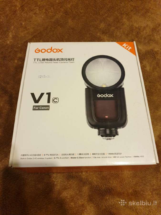 Godox V1c (canon) - nuotraukos Nr. 3