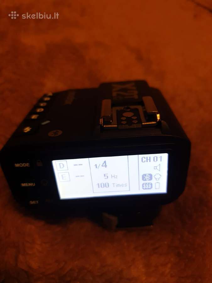 Godox Transmiter X2t Ttl Pro (Canon) - nuotraukos Nr. 3