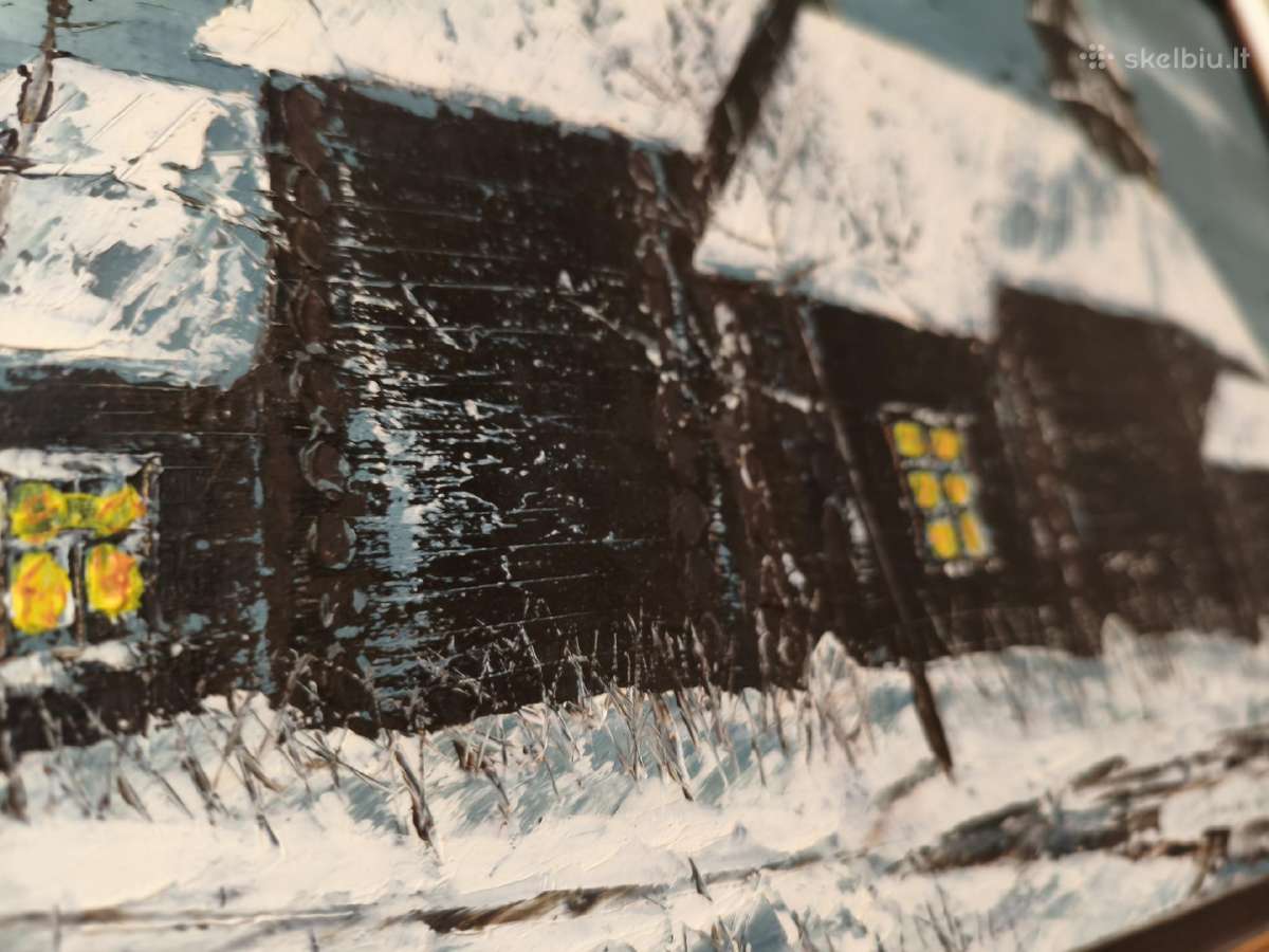 Paveikslas "XIX a.bažnyčia" - nuotraukos Nr. 6