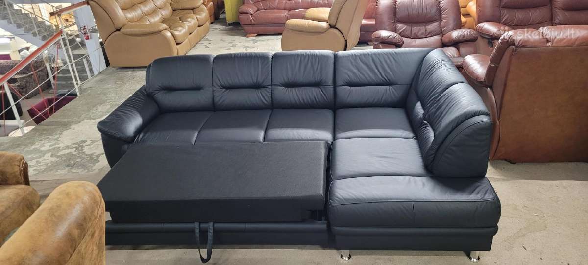 Odiniai Baldai Kampas sofa Reglainer komplektas - nuotraukos Nr. 9