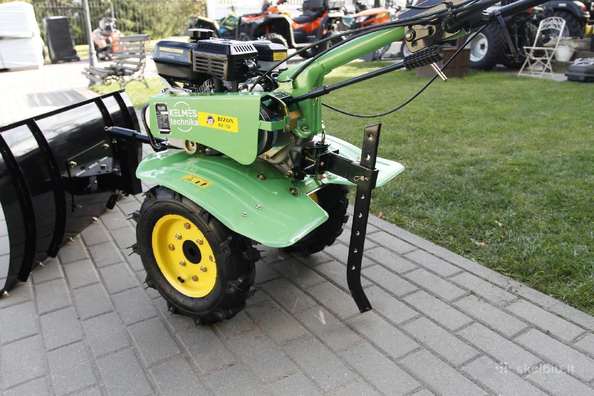 Motoblokas su palėtintoju + sniego peilis - nuotraukos Nr. 4
