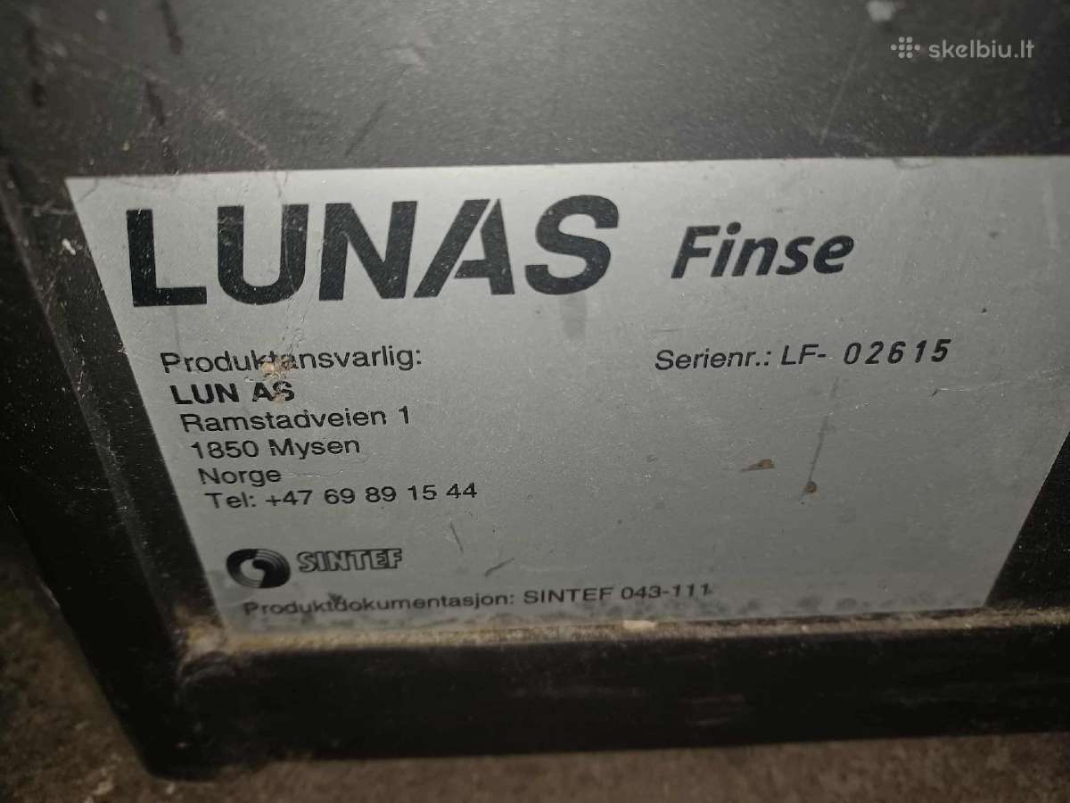 Plieninė šildymo krosnelė Lunas - nuotraukos Nr. 4