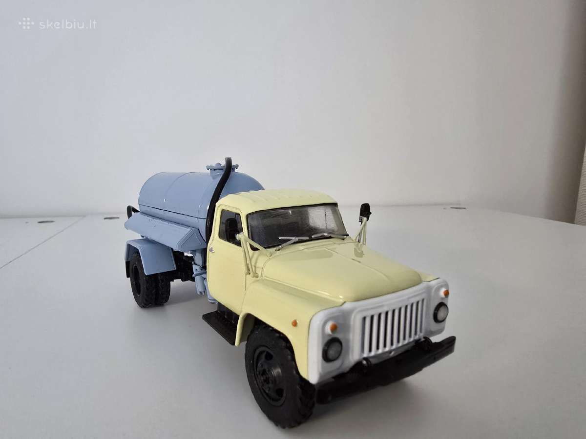 1:43 sunkvežimio modeliukas Gaz-53 (ahm-53) - nuotraukos Nr. 2