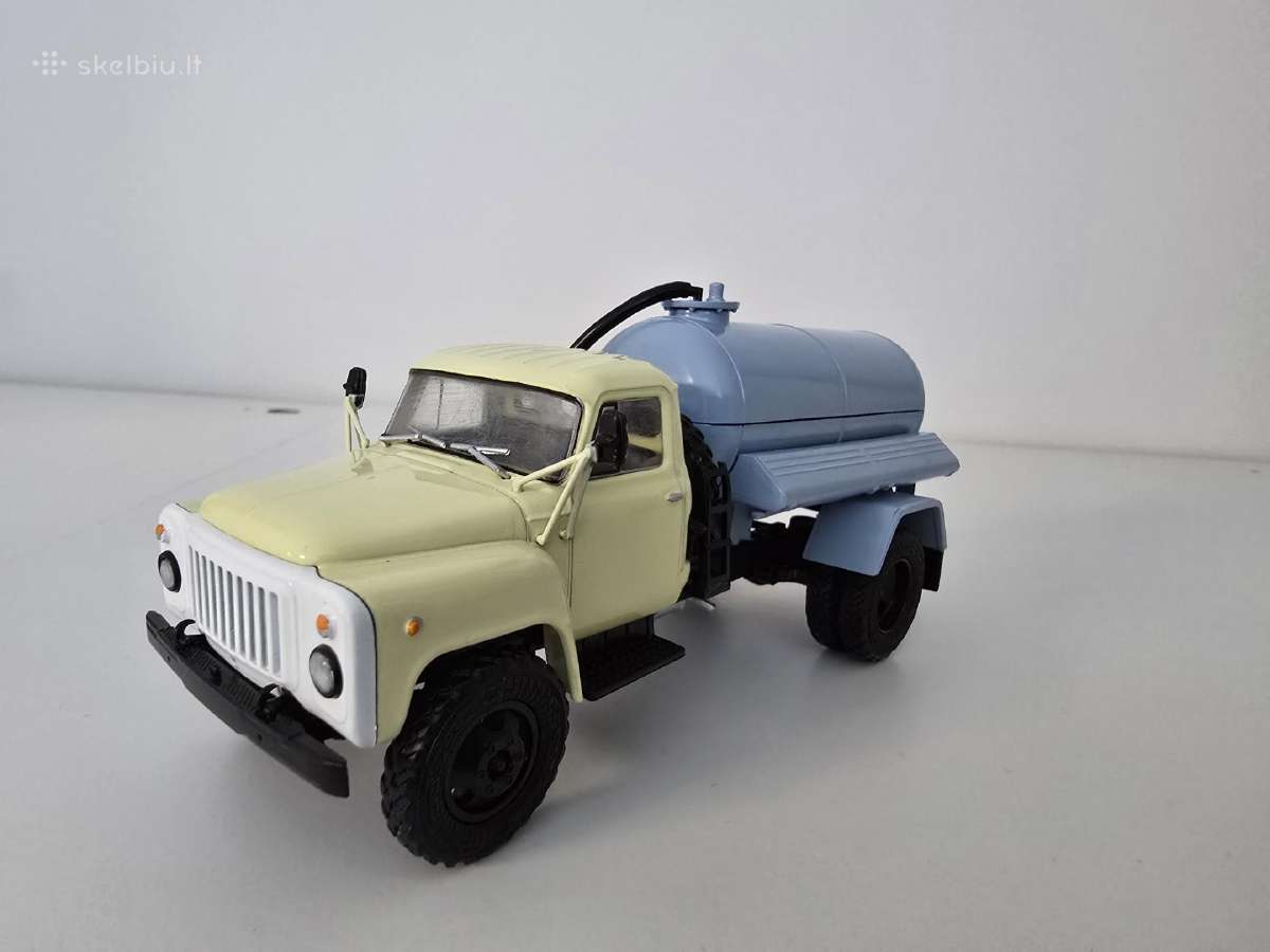 1:43 sunkvežimio modeliukas Gaz-53 (ahm-53) - nuotraukos Nr. 3