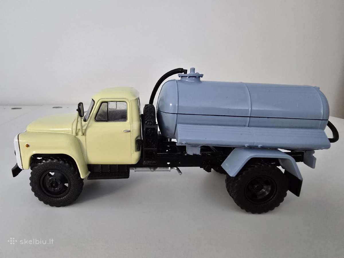 1:43 sunkvežimio modeliukas Gaz-53 (ahm-53) - nuotraukos Nr. 4
