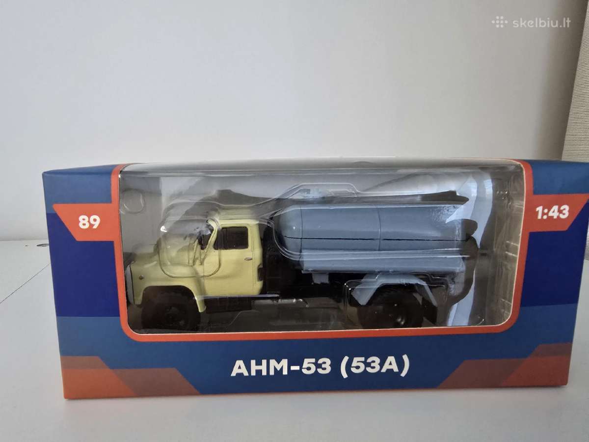 1:43 sunkvežimio modeliukas Gaz-53 (ahm-53) - nuotraukos Nr. 5