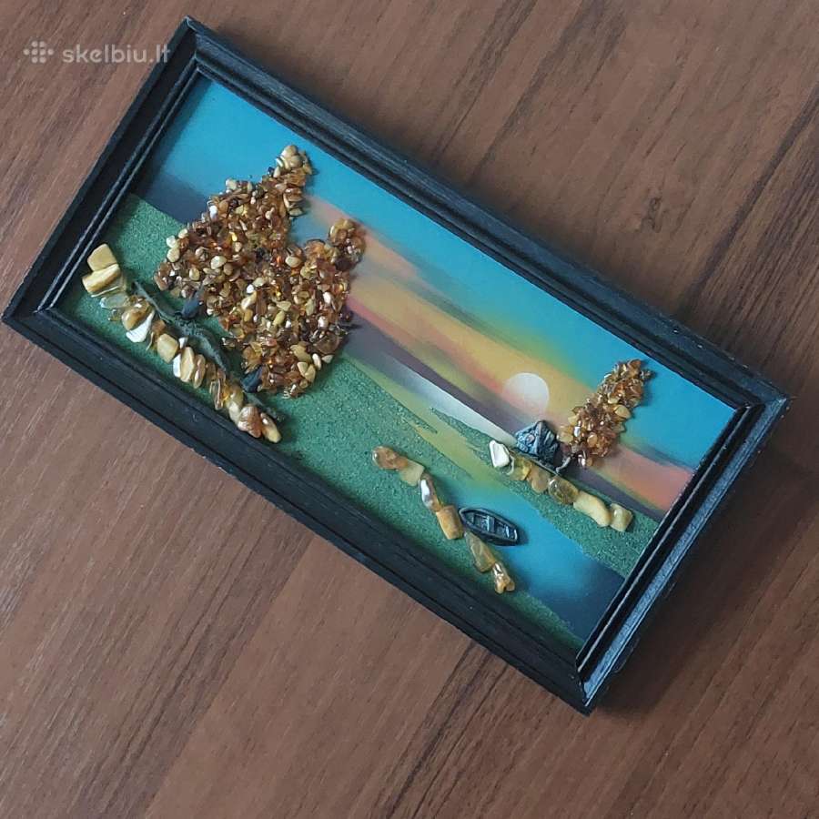 Gintariniai paveikslai / Amber Art . - nuotraukos Nr. 27