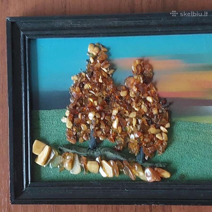 Gintariniai paveikslai / Amber Art . - nuotraukos Nr. 28