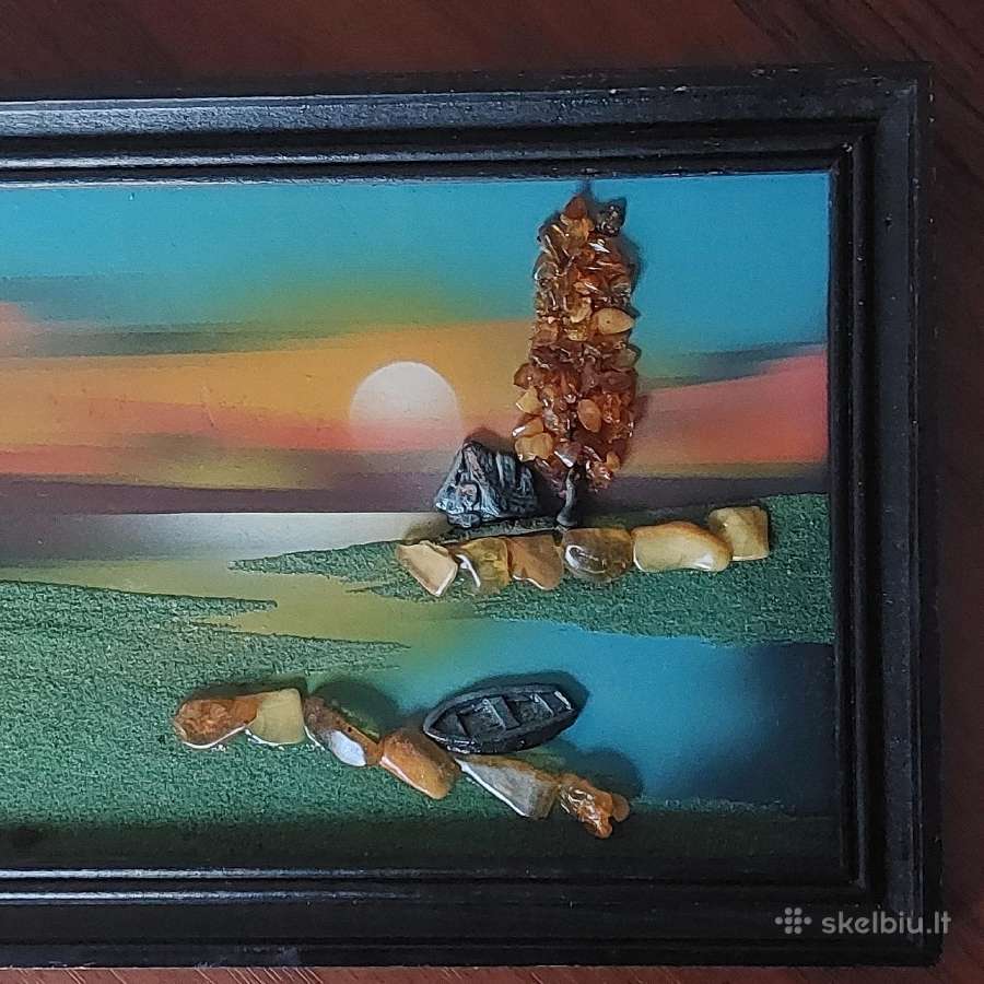 Gintariniai paveikslai / Amber Art . - nuotraukos Nr. 29