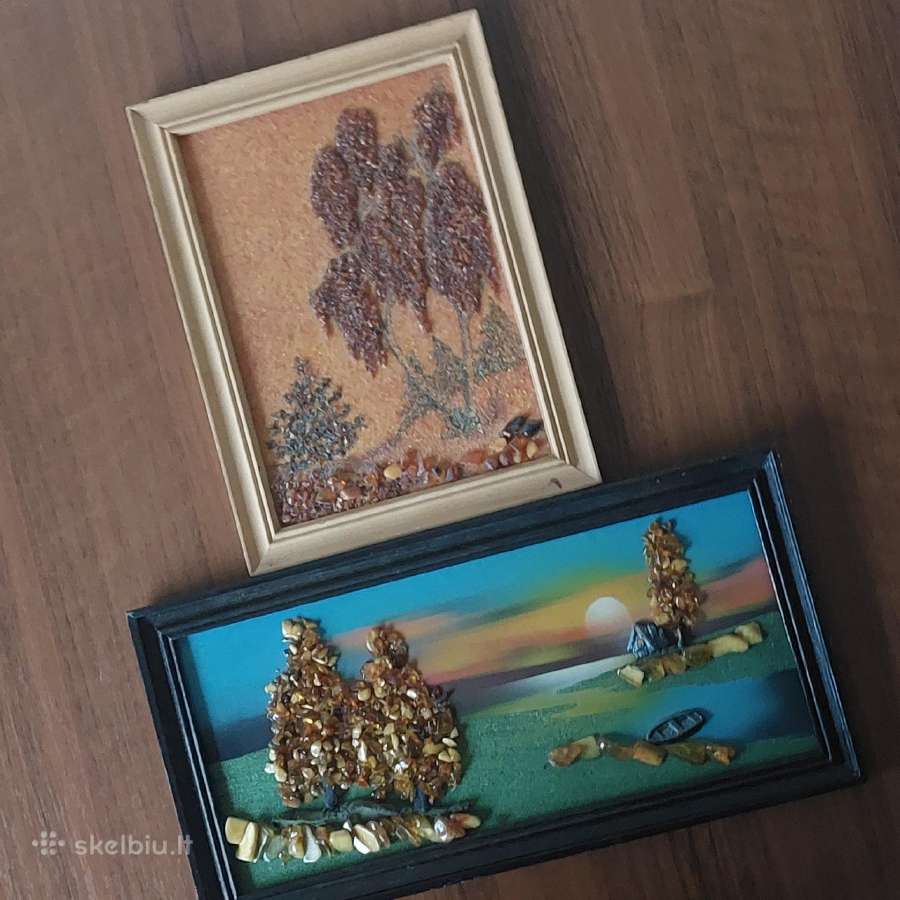 Gintariniai paveikslai / Amber Art . - nuotraukos Nr. 34