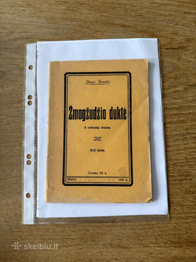Žmogžudžio duktė 1935 m.