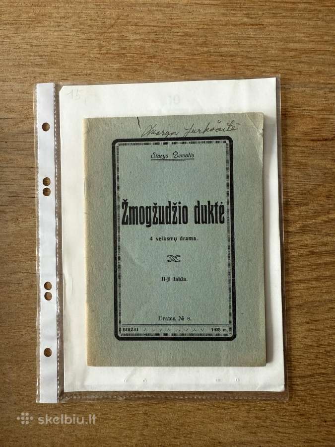 Žmogžudžio duktė 1935 m