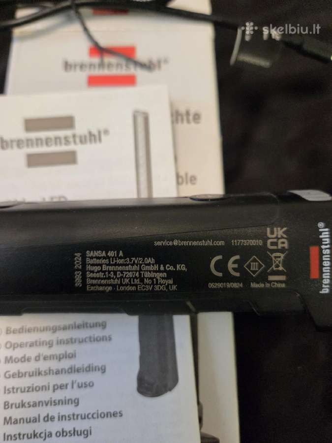 Akumuliatoronis LED źibintuvėlis - nuotraukos Nr. 6