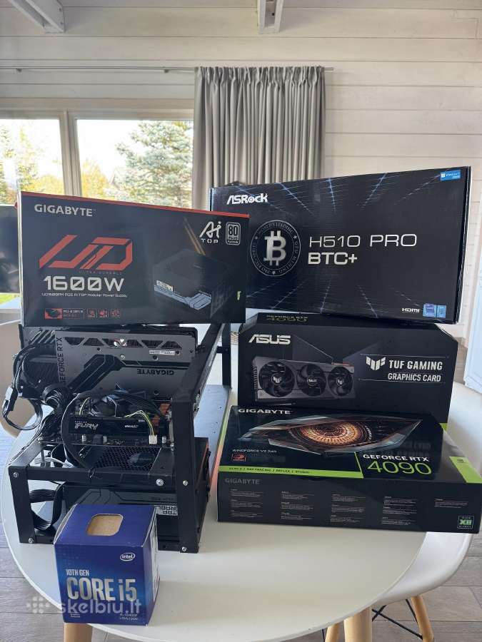 Parduodamas naujas mining rig