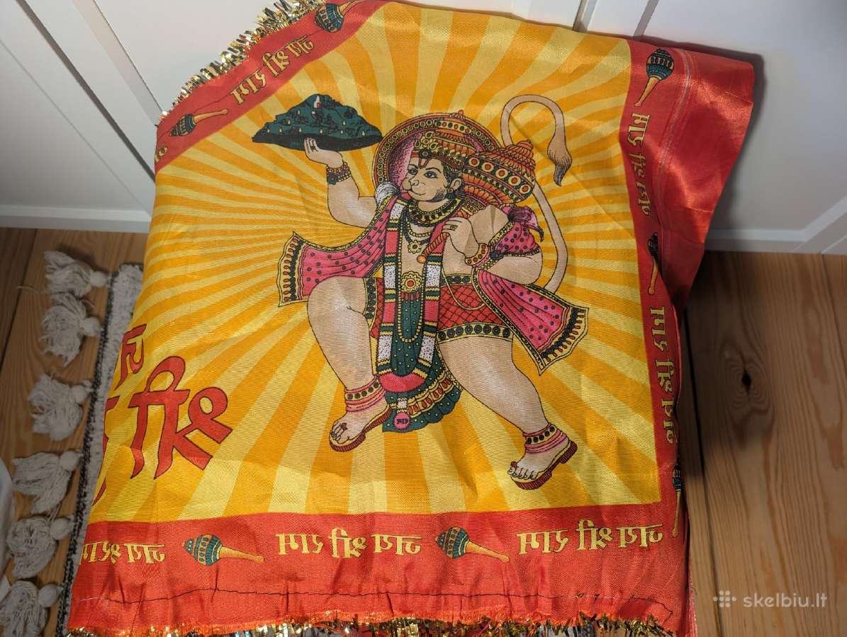 Hanuman, indiška trikampio formos vėliava
