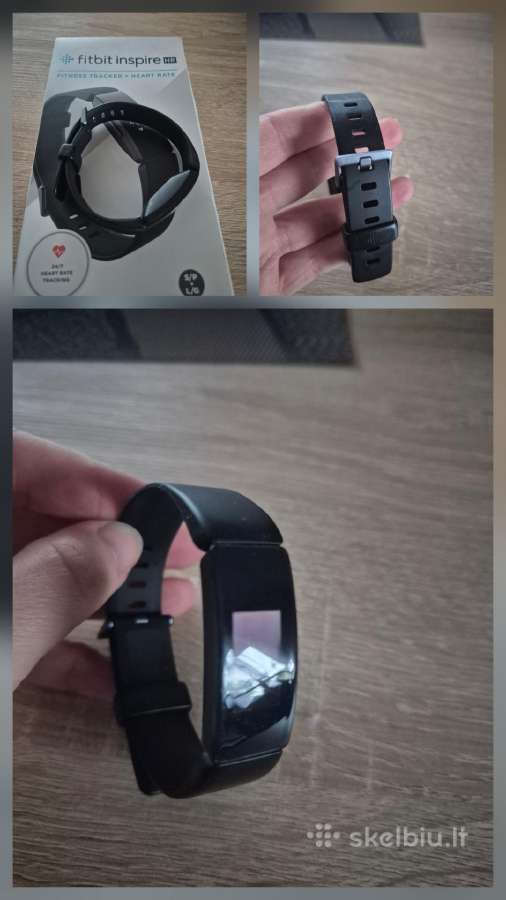 Idealios būklės Fitbit Inspire hr ismanioji apyran