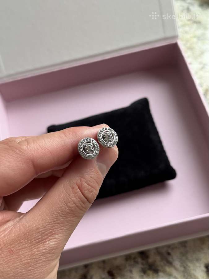 Pandora 2 dalių Allure auskarai - nuotraukos Nr. 2