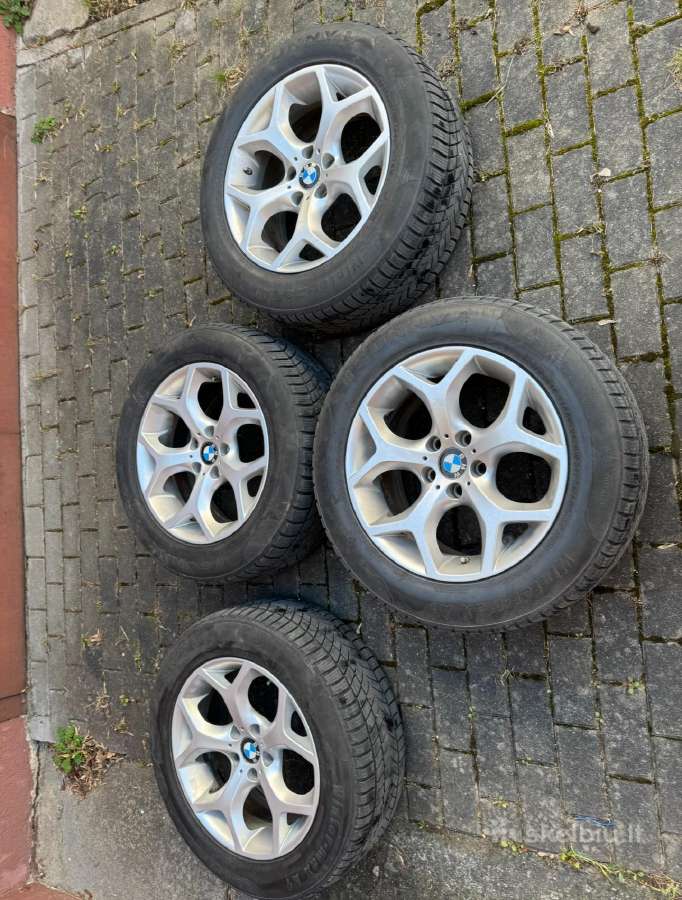 Bmw X5 E70 R18 255/55 Ratlankiai su Ž. Padangomis - nuotraukos Nr. 3