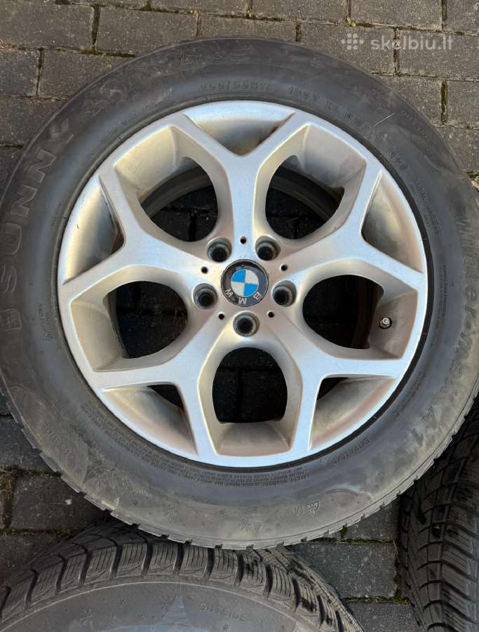 Bmw X5 E70 R18 255/55 Ratlankiai su Ž. Padangomis - nuotraukos Nr. 5