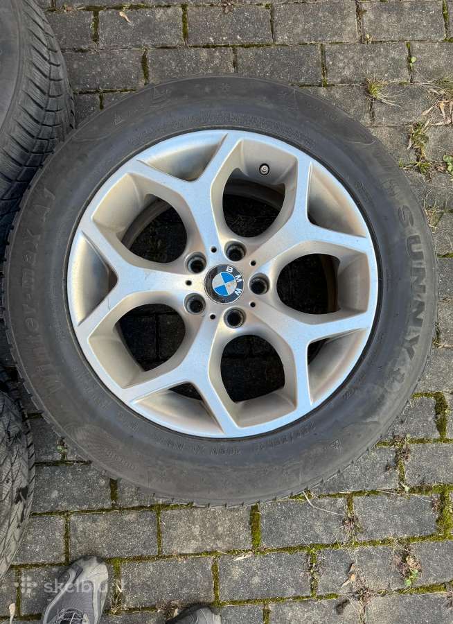 Bmw X5 E70 R18 255/55 Ratlankiai su Ž. Padangomis - nuotraukos Nr. 7
