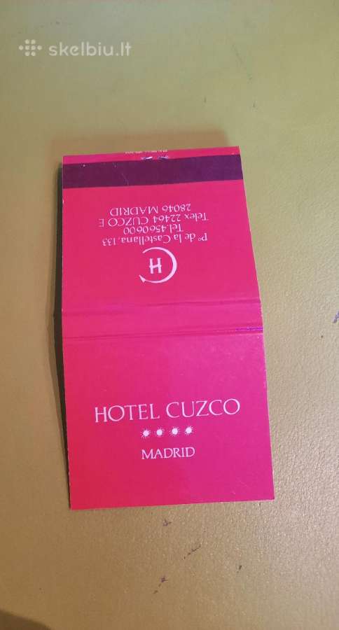 18.3 Degtukų dėžutė Hotel Cuzco - nuotraukos Nr. 3