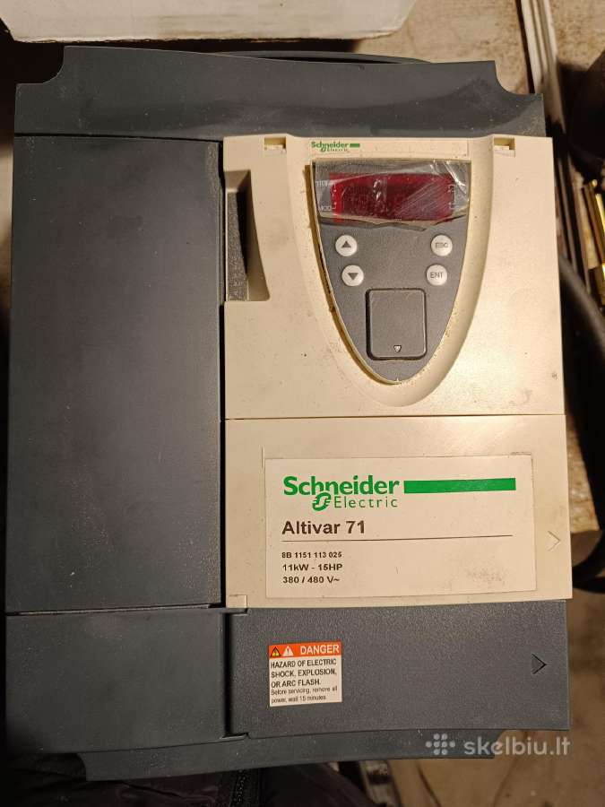 Daznio keitiklis Schneider Altivar 71 11kw - nuotraukos Nr. 2
