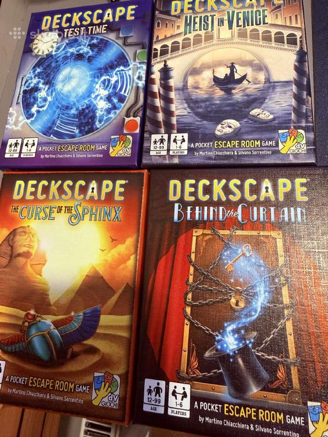 Deckscape stalo žaidimai - nuotraukos Nr. 2