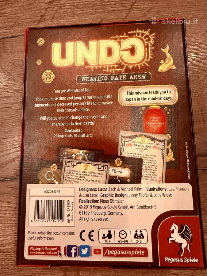 Stalo Žaidimas - Undo: Cherry Blossom - nuotraukos Nr. 2