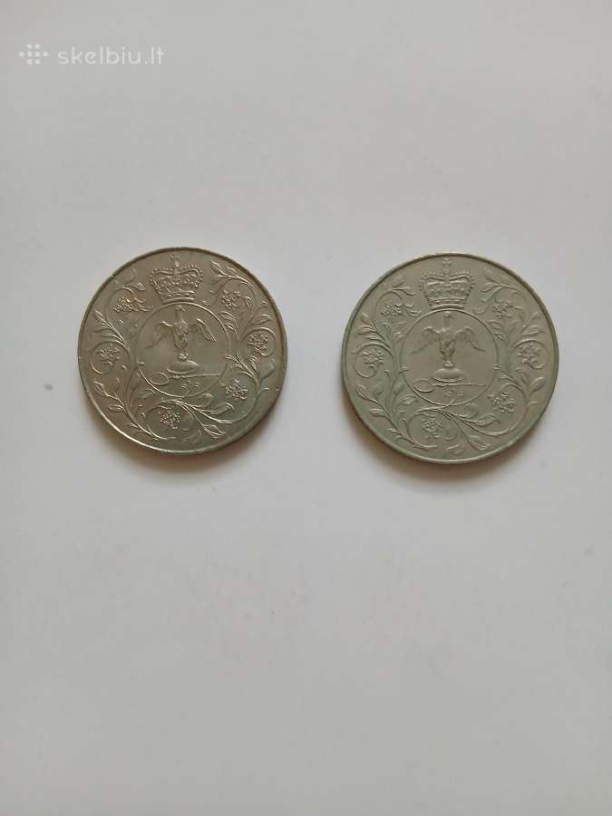 Didžioji Britanija 25 New Pence 1977 Km # 920 Unc - nuotraukos Nr. 2