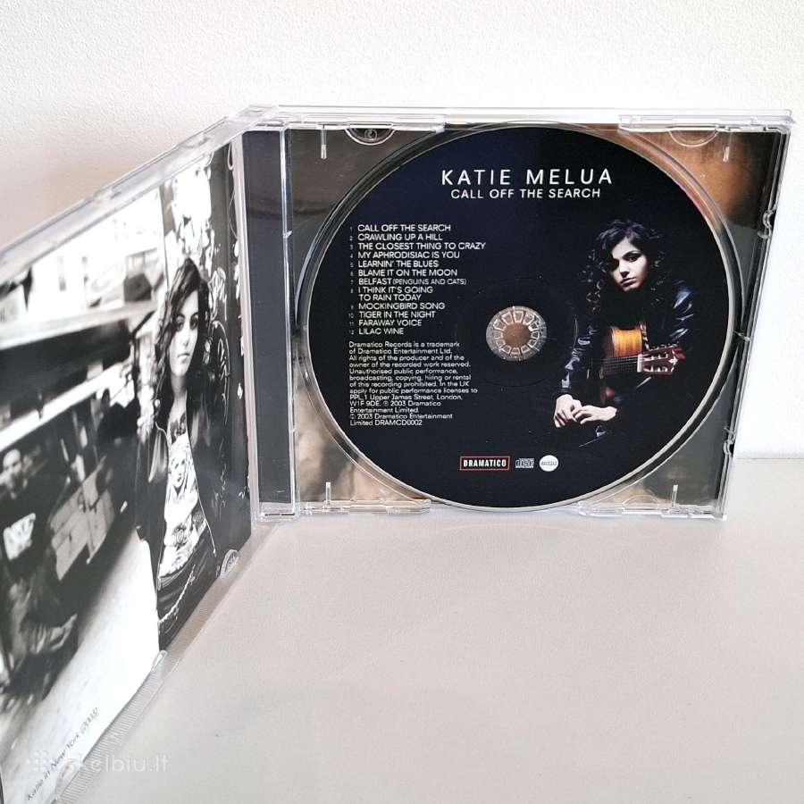 Katie Melua - Call Off The Search (CD, Albumas) - nuotraukos Nr. 3