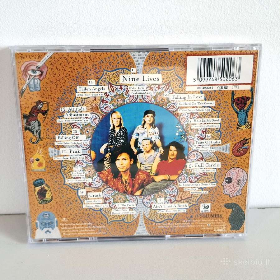 Aerosmith - Nine Lives (CD, Albumas) - nuotraukos Nr. 2