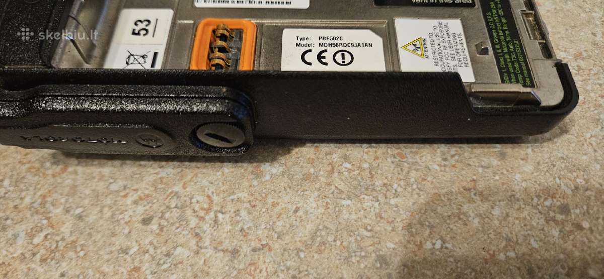 Motorola Dp4400 Uhf Radijas - nuotraukos Nr. 4