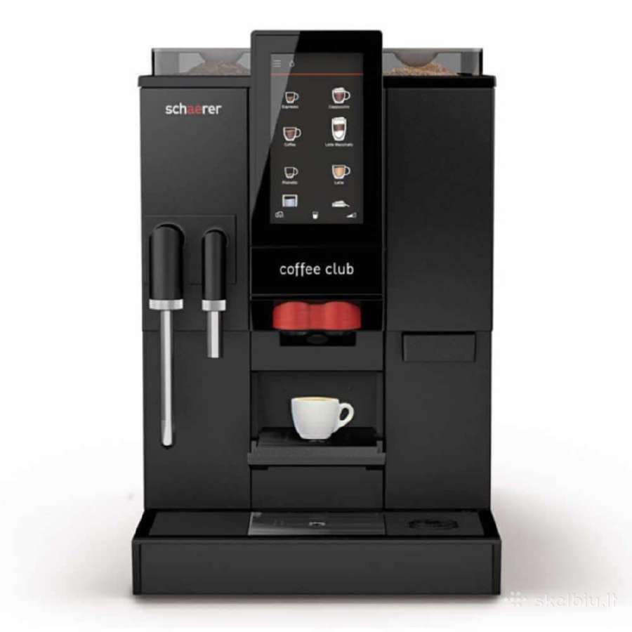 Schaerer Coffee Club ir Saeco Aulika EVO Top kavos