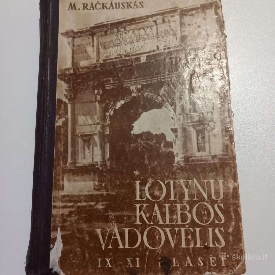 Lotynų kalbos vadovėlis