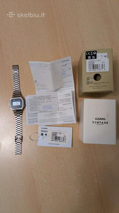 Casio A168 - nuotraukos Nr. 5