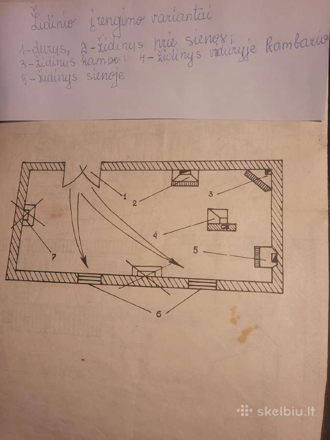 Židinio koklių komplekt, nenaudoti, glazūruoti - nuotraukos Nr. 6