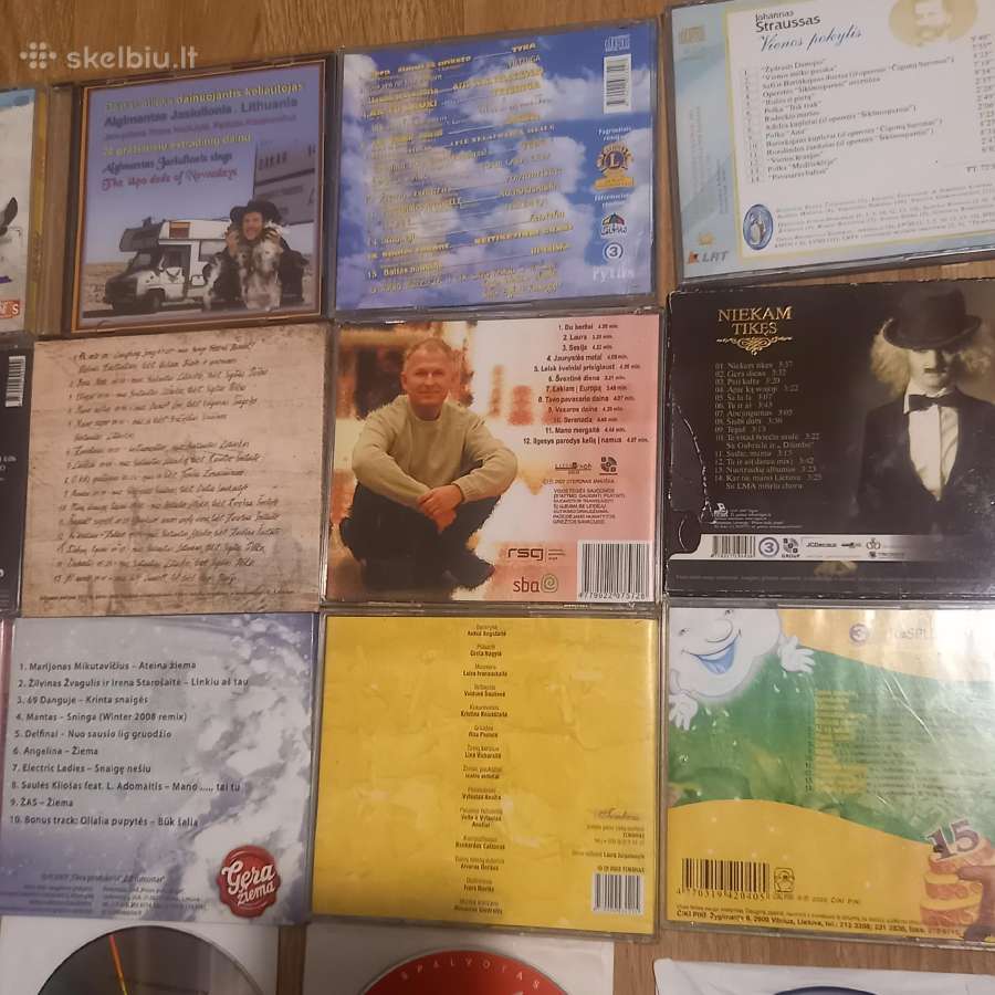 Lietuviški CD (papildytas ir dar papildytas) - nuotraukos Nr. 4