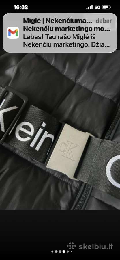 Calvin Klein paltas - nuotraukos Nr. 4