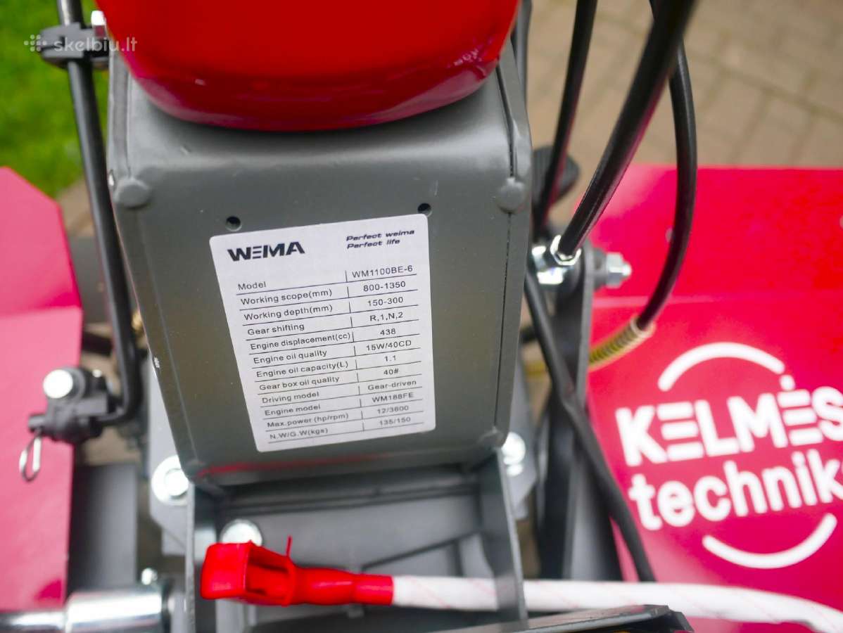 Galingi Motoblokai - Kultivatoriai Weima - nuotraukos Nr. 13