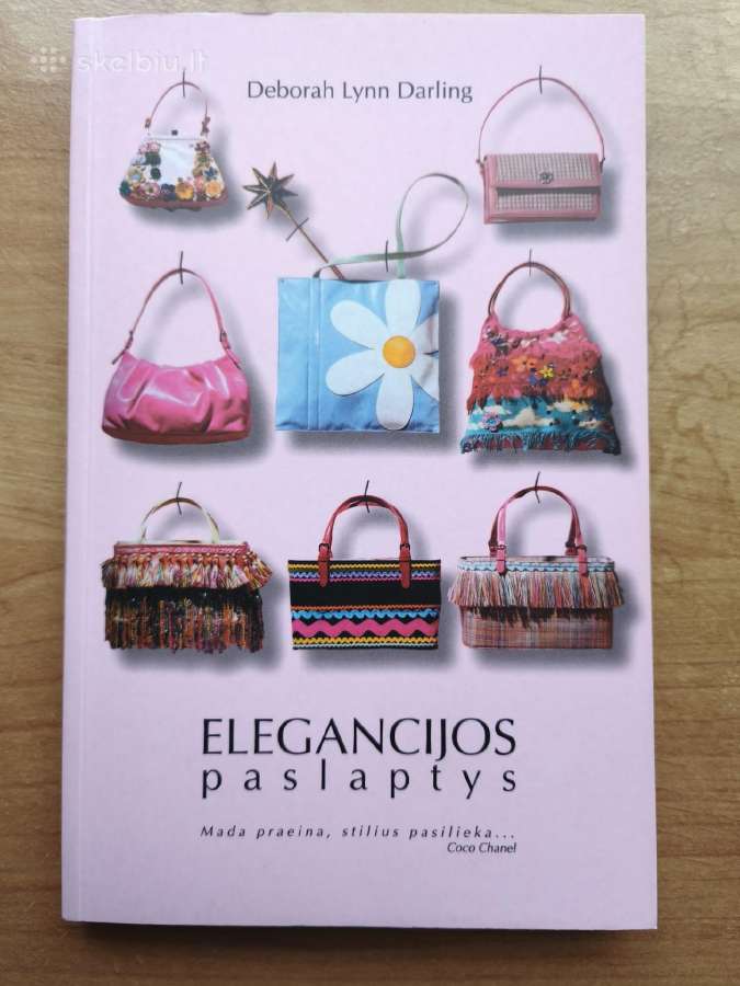Grožinės knygos apie madą, elegancijos paslaptis
