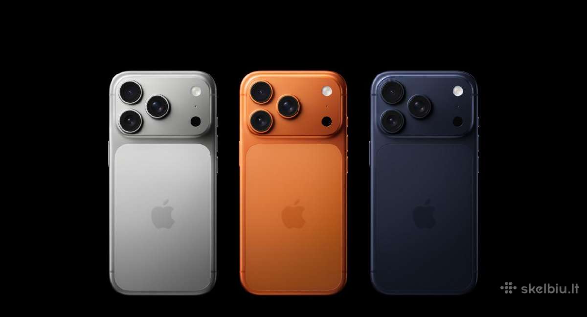 iPhone 17 Pro Max 256gb naujas garantija - nuotraukos Nr. 3