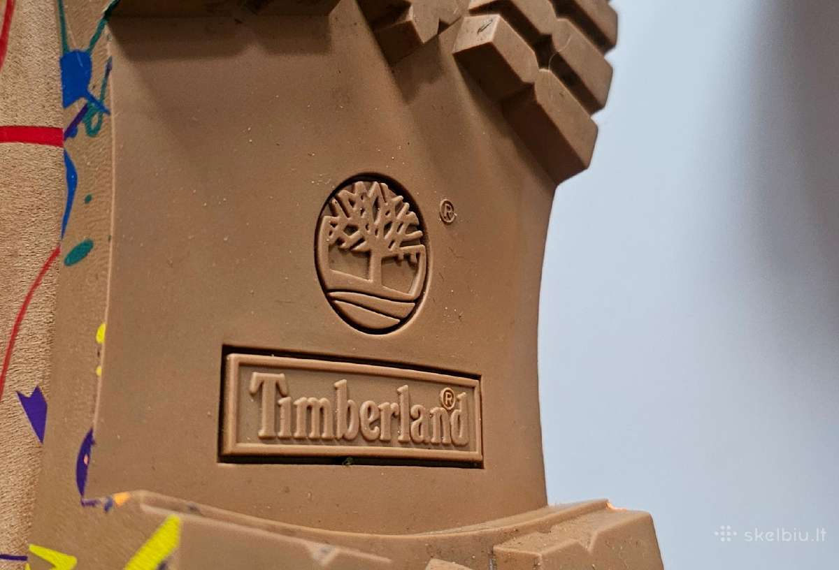 Timberland 6 Pint Splash originalūs aulinukai - nuotraukos Nr. 3