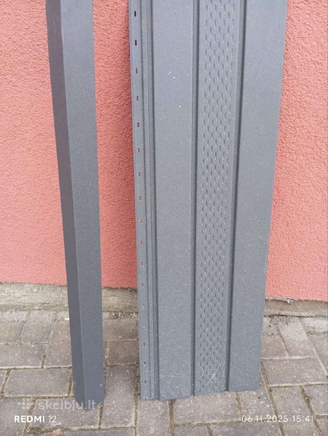 Plieninis Sofitas, 355/310x2000mm, Ral7016 Kampai