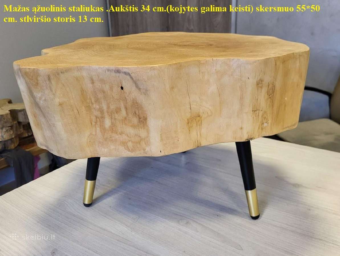 Rankų darbo mediniai staliukai - nuotraukos Nr. 10