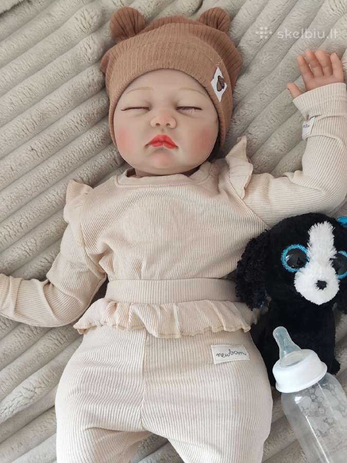 Didelė tikroviška reborn lėlė
