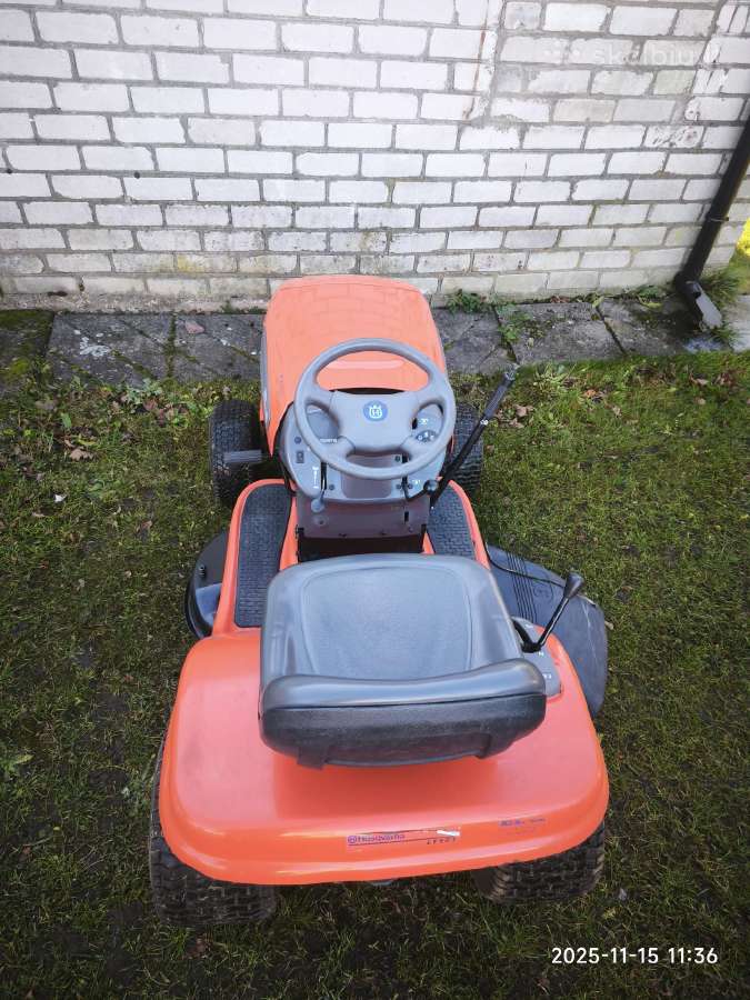 Sodo traktoriukas Husqvarna Lt 151 - nuotraukos Nr. 6
