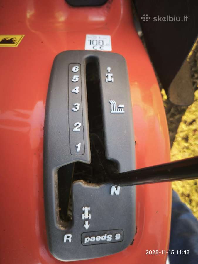 Sodo traktoriukas Husqvarna Lt 151 - nuotraukos Nr. 15