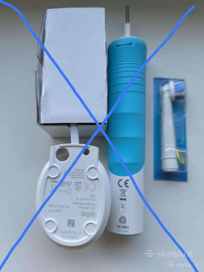 Elektriniai dantų šepetėliai Braun Oral-b - nuotraukos Nr. 6