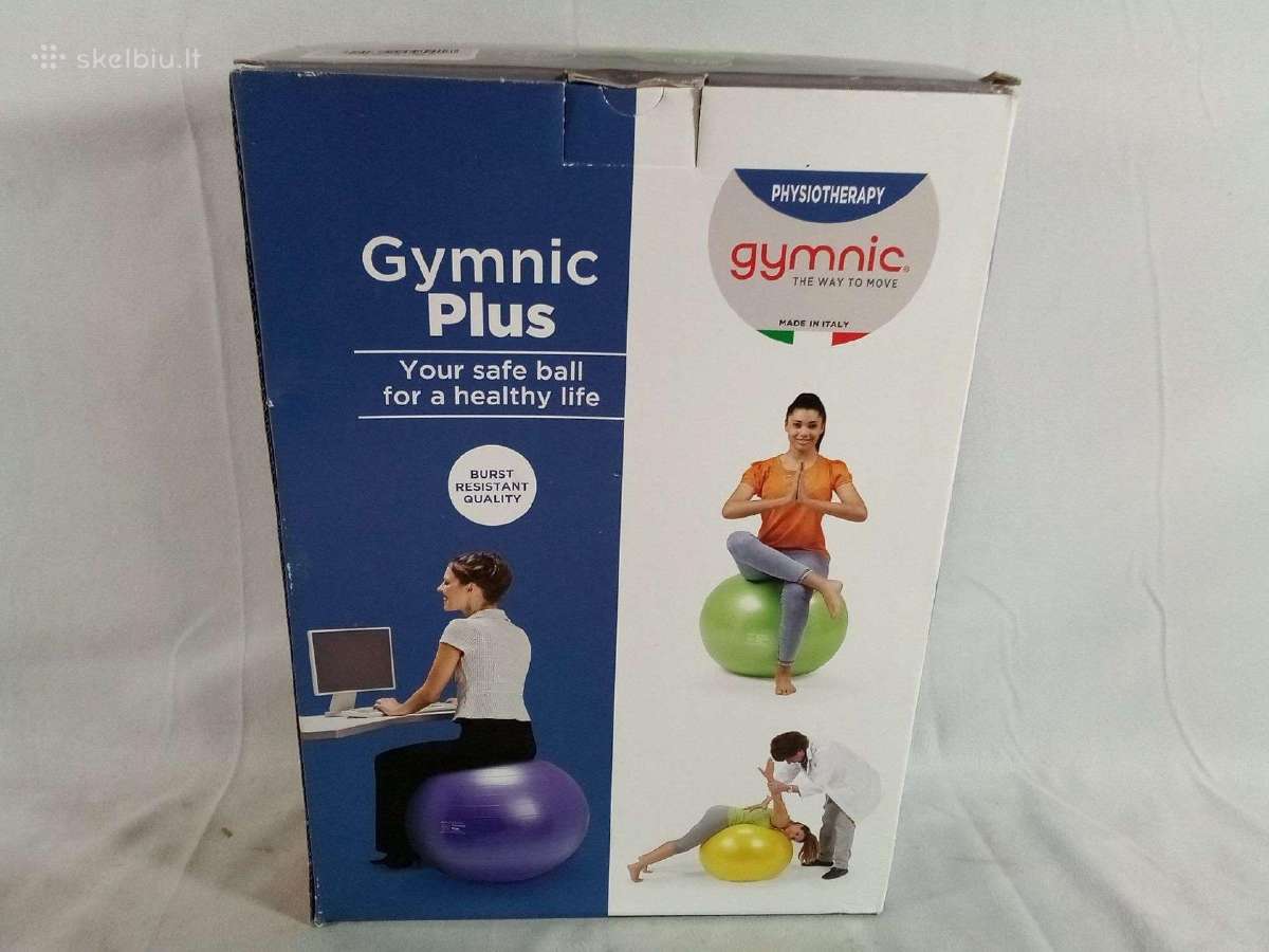 Gymnic Plus kamuolys 75 žalias